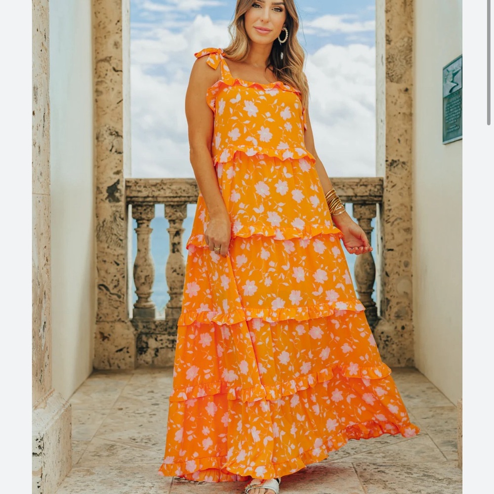 Buddy Love Push Pop Maxi Dress